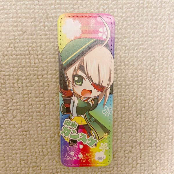 戦国乙女 山本カンスケ のぼり風レザー缶バッジ