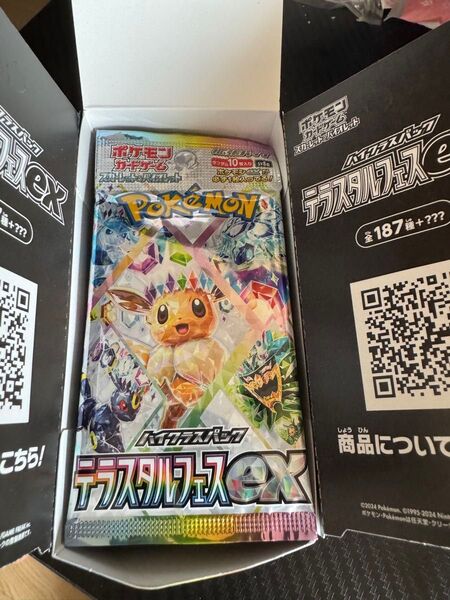 テラスタルフェスex ポケモンカードゲーム ハイクラスパック 10パック