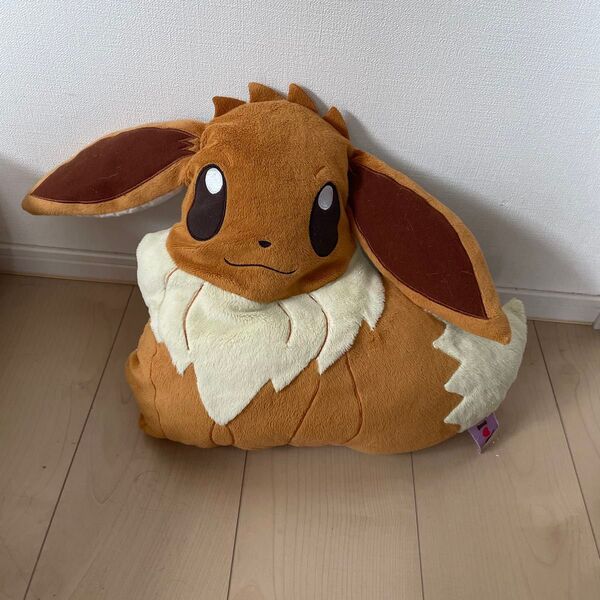 I LOVE EIEVUI イーブイ クッション 枕 ぬいぐるみ ポケモン