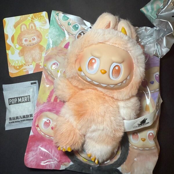 正規品 ラブブ labubu エナジー Big into Energy ぬいぐるみ monsters happiness ハピネス