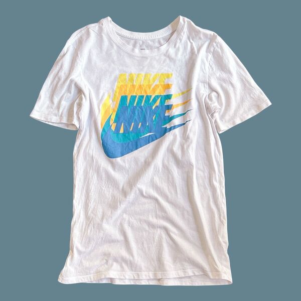 NIKE ナイキ Tシャツ Sサイズ ロゴプリント ホワイト 白 半袖 カットソー