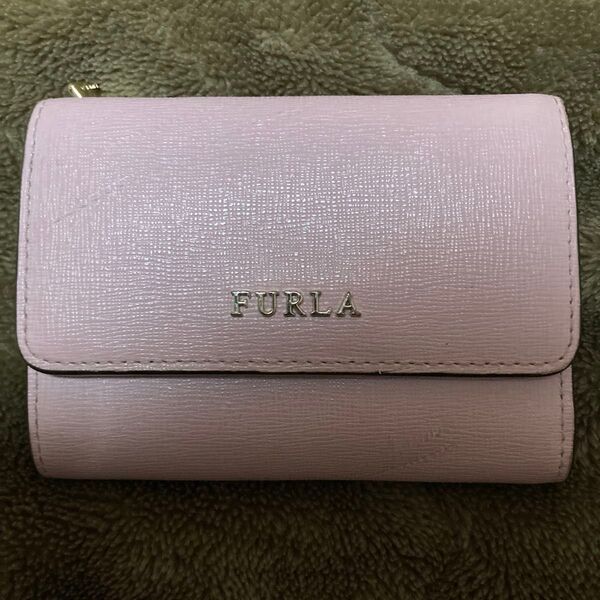 FURLA 三つ折り財布 ピンク