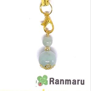 パワーストーン/天然石/翡翠/誕生石/お洒落/可愛い/ストラップ/キーホルダー