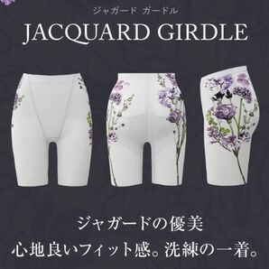 新品 DR METHOD 極上ジャガードガードル【LLサイズ】フリーリーブルー