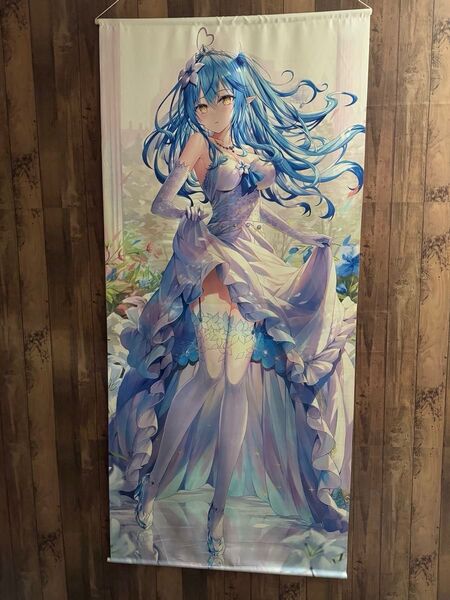 ホロライブ5期生 雪花ラミィ 等身大ウェディングタペストリー