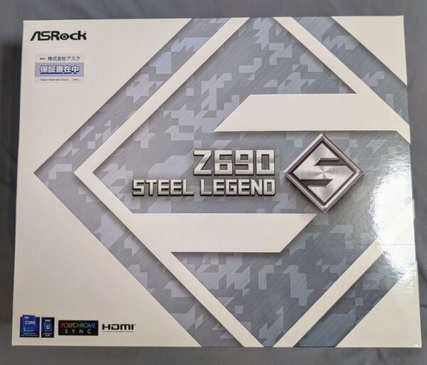 ASRock Z690 Steel Legend (DDR4)/LGA1700/ATX/純正WiFi6E拡張