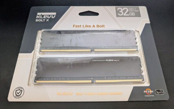 KLEVV BOLT X DDR4-3600 CL18 OCメモリ 16GB2枚組 32GB