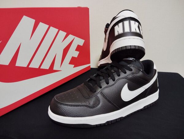 新品27cmNIKE ナイキ ビッグ LOWメンズスニーカーブラック黒AF1エアフォース1 好きに