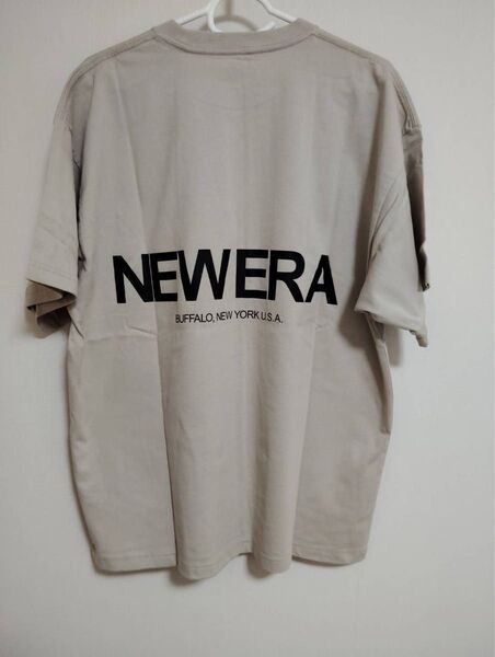 新品NEWERA (ニュ−エラ) 半袖TシャツSS OT THE ORIGIN メンズオーバーサイズコットンビッグシルエットL