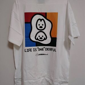 新品matsui×FREAK'S STORE/マツイ×フリークスストア別注もにゅもにゅLクルーネック半袖Tシャツ犬白レディースにも