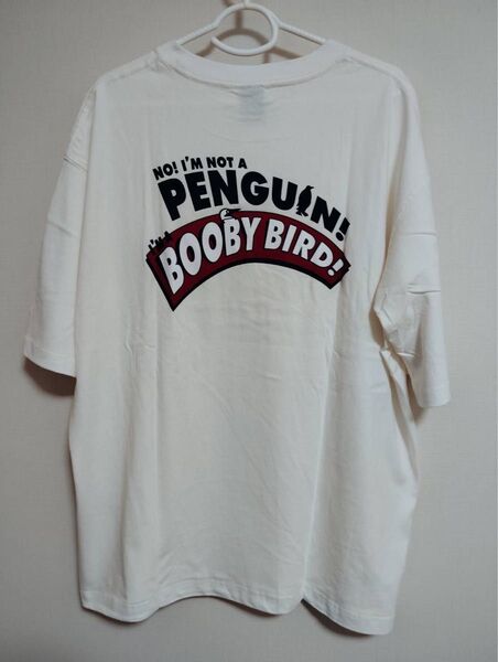 新品チャムスCHUMS半袖TシャツアイムアブービーバードTシャツバックプリントホワイト白オーバーサイズビッグシルエットXXLメンズ