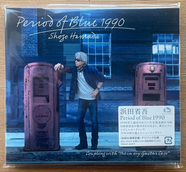 ☆美品☆初回仕様限定盤 デジパック仕様 浜田省吾 CD/Period of Blue 1990 25/7/23発売