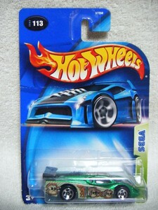 ■ HOTWHEELS『1/64 2003113 Sega GT RACER 4/5 GREEN 』セガレーサーホットウィールダイキャストミニカー 