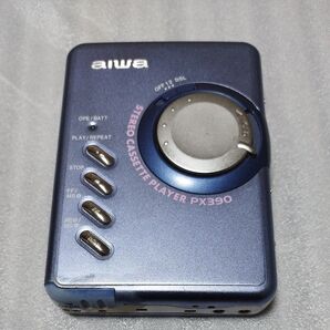 【ジャンク】AIWA カセットプレーヤー PX390