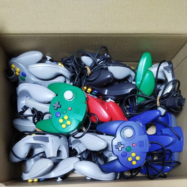 【動作品】 Nintendo N64 ニンテンドー64 コントローラー18個セット