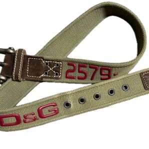 D&G ベルト キャンバスベルト
