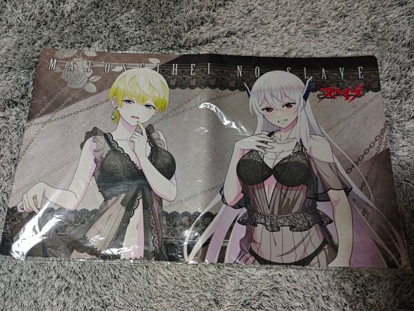 魔都精兵のスレイブ 羽前京香&出雲天花 1st anniversary ver. ラバーデスクマット