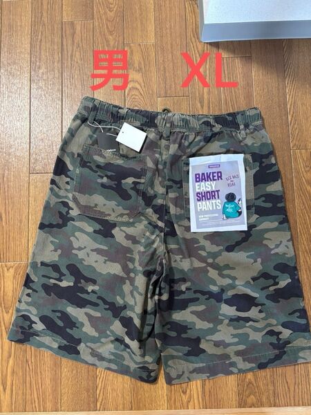 BAKER イージーショートパンツ 迷彩柄 サイズXL 未使用