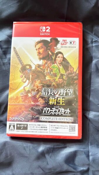 【新品未開封】信長の野望・新生 with パワーアップキット COMPLETE EDITION