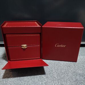 Cartier 空箱 ケース ボックス 時計 アクセサリー ジュエリー パシャ取説付き