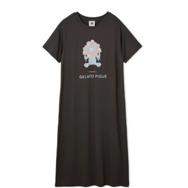 ジェラートピケ ジェラピケ ミャクミャク ワンピース Tシャツワンピース パジャマ ルームウェア 部屋着 大阪 万博 コラボ