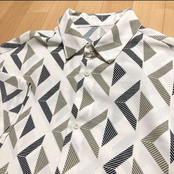 AZUL by moussy アズールバイマウジー LサイズからLLサイズぐらい 半袖 ブラウス メンズ