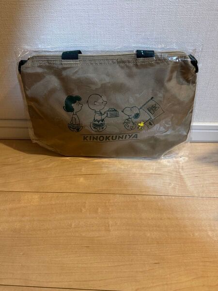 スヌーピータウンショップ オリジナル PEANUTS×紀ノ国屋コラボ 紀伊國屋 ランチバッグ
