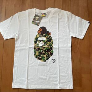 APE 半袖 Tシャツ ホワイト L 男女兼用 早い者勝ち