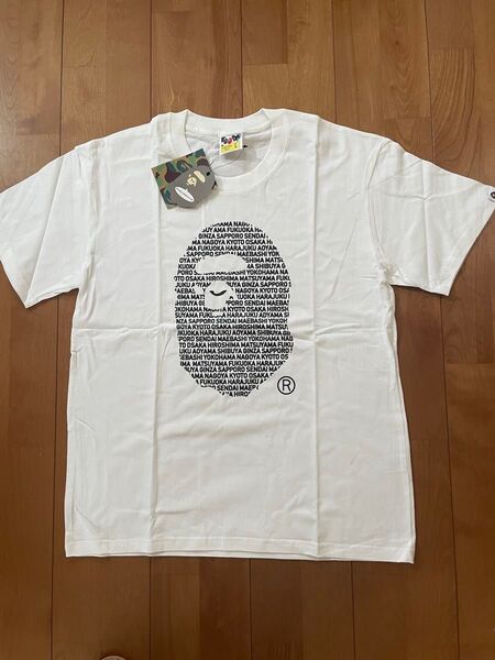APE 半袖 Tシャツ 男女兼用 白 L 早い者勝ち