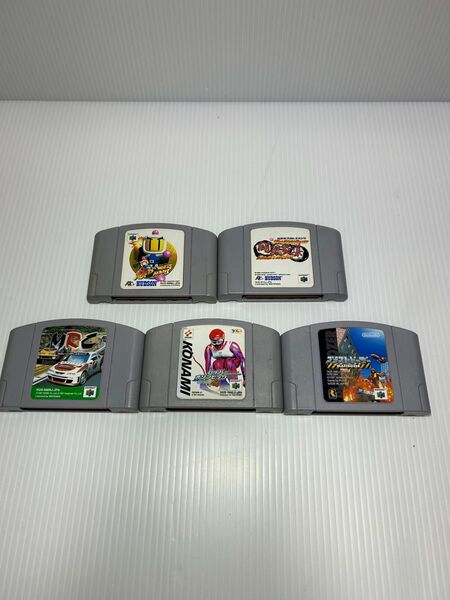 Nintendo 64 ソフト5本セット(動作未確認)