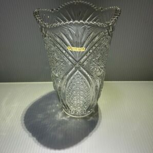 花瓶 クリスタルガラス MADE IN JAPAN