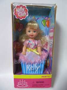 MATTEL 2001 限定 Barbie Kelly バービー 妹 パーティ ドレス ケリー birthday Party バービー人形 マテル ケリークラブ Kelly club