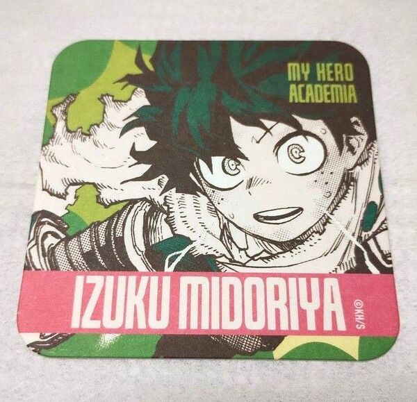 僕のヒーローアカデミア原画展 アートコースター 緑谷出久