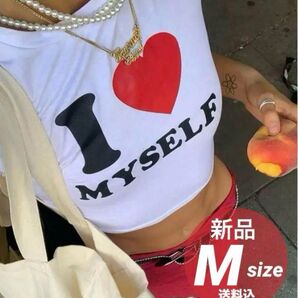 I LOVE MY SELF TEE / アイラブマイセルフTシャツ Mサイズ