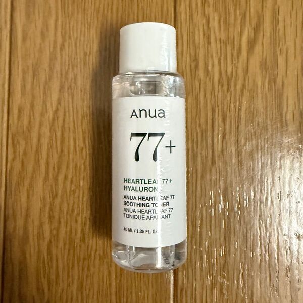 anua アヌア ハートリーフ77ヒアルロン酸スージングトナー ミニサイズ 化粧水