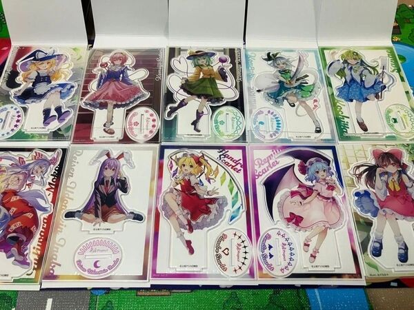 東方Project BIGアクリルスタンド 霧雨魔理沙 ダイソー ビッグアクリルスタンド 東風谷早苗 魂魄妖夢 藤原妹紅
