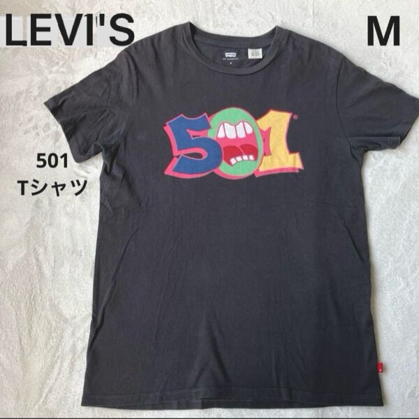 Levi's リーバイス 501 Tシャツ 古着好き メンズ Mサイズ 半袖Tシャツ TEE
