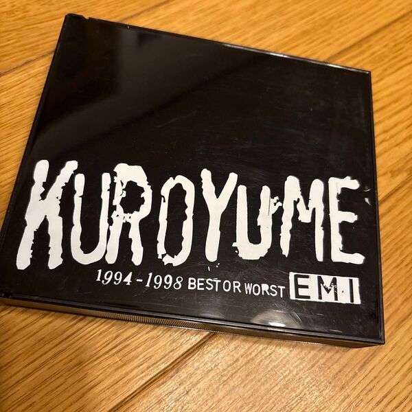黒夢 KUROYUME 1994-1998 BEST OR WORST CD 清春 ベストアルバム