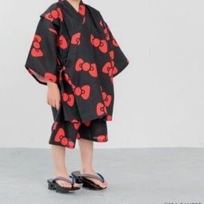 ハローキティ 甚平 130 ローリーズファーム