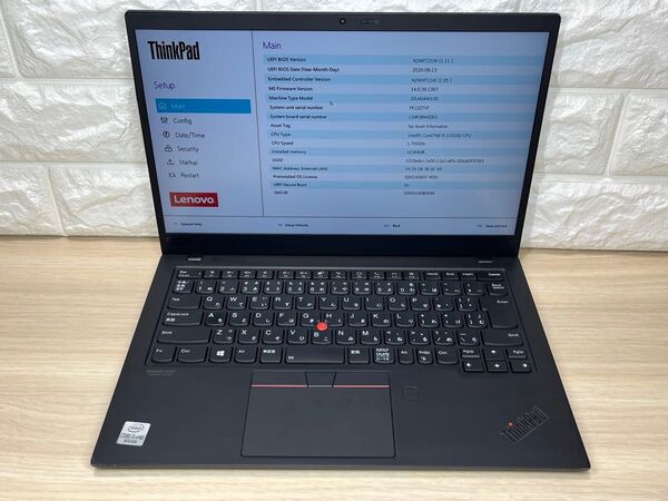 レノボ X1 Carbon 8th 16GB 14.0型 FHD ノートPC
