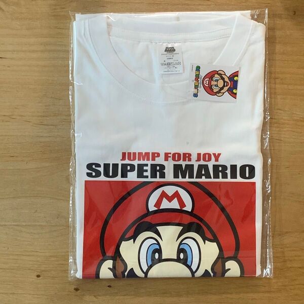 新品 スーパーマリオTシャツ Mサイズ 白 Tシャツ