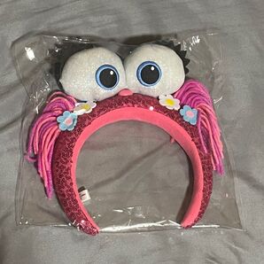 usj ユニバ カチューシャ アビー ピンク セサミストリート