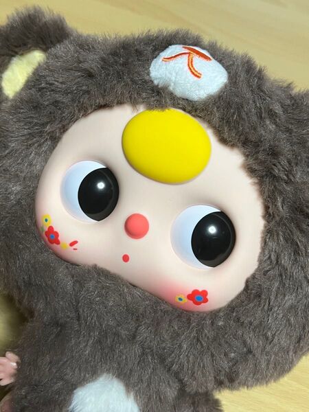 公式 Baby Three クマ ポーチ? ショルダーバッグ?? 400%と同サイズのお顔