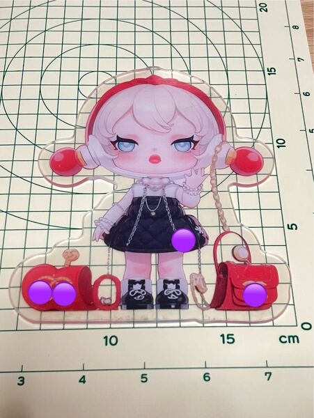 SKULLPANDA スカルパンダ sp 特大サイズ アクリル②