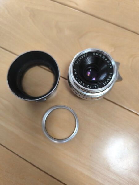 希少品 Summaron ズマロン 35mm 3.5cm f2.8 Lマウント 整備済み フード付き