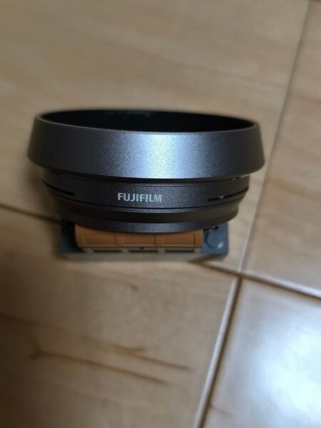 富士フイルム FUJIFILM LH-X100 X100シリーズ 専用レンズフード 純正品 シルバー