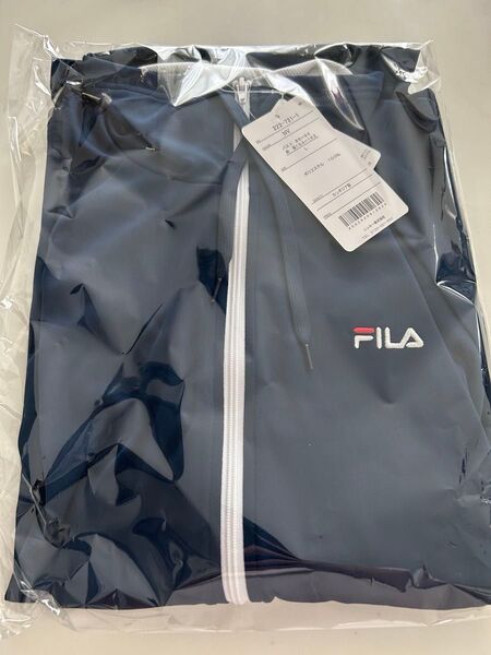 新品タグ付き FILA フィラ 水陸両用 ラッシュガード ネイビー Lサイズ