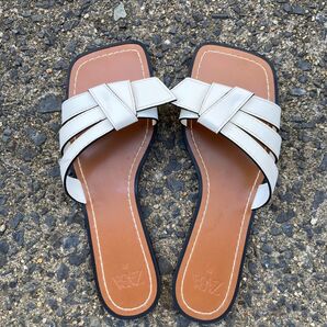 ZARA フラットサンダル 37