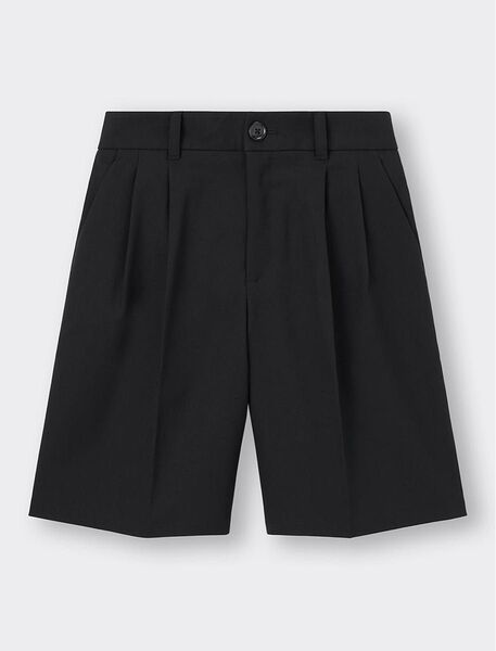 タックハーフパンツ