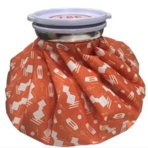 氷のう TOBIEMON ひし形オレンジ柄 1500ml